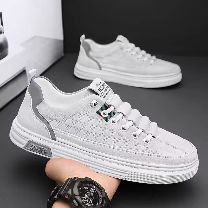 Kvinders Sporty Sneakers Skridsikker Sål Moderne Design 3