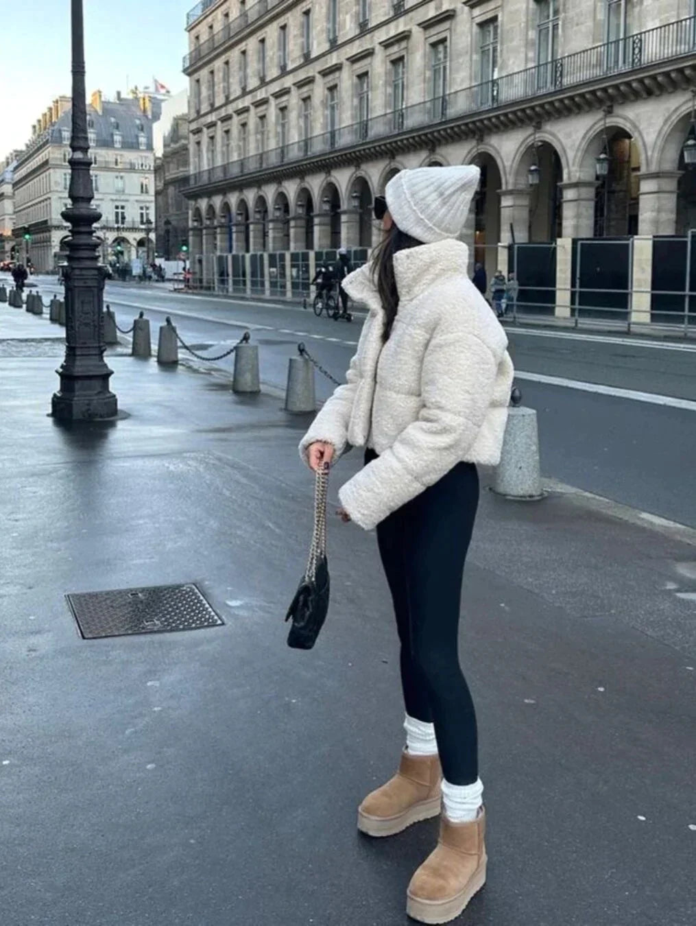 Kvinders Støvler Klodset Platform Design 4