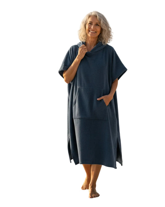 Kvinders Strand Poncho Kjole 0