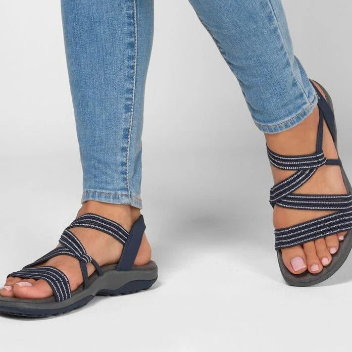 Kvinders Strappy Sandaler til Udendørs Brug 1