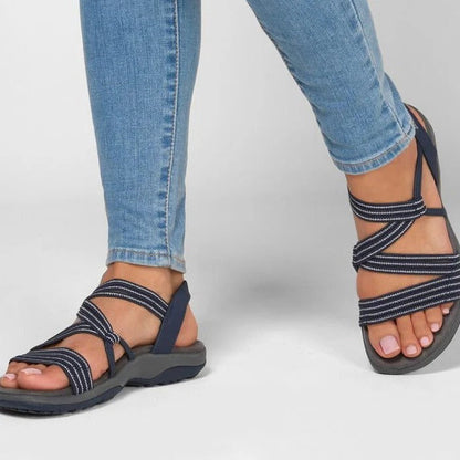 Kvinders Strappy Sandaler til Udendørs Brug 2