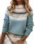 Kvinders Strikket Sweater Nordisk Design Blødt Strikket Stof 0