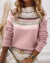 Kvinders Strikket Sweater Nordisk Design Blødt Strikket Stof 3