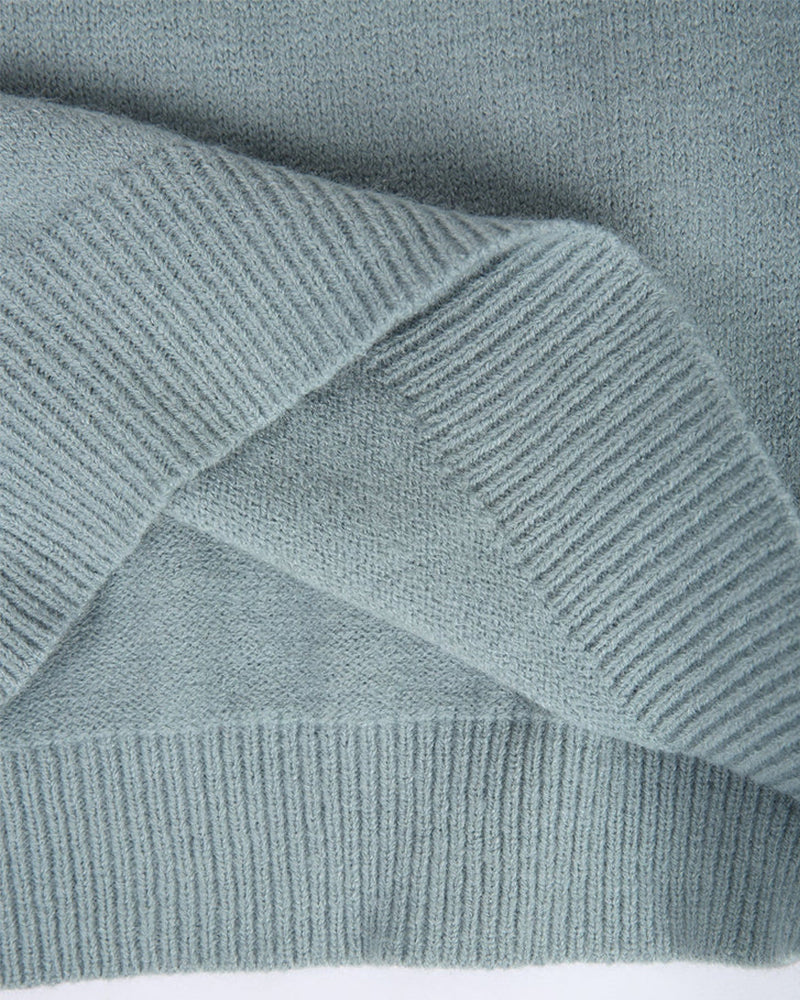 Kvinders Strikket Sweater Nordisk Design Blødt Strikket Stof 6