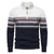 Kvinders Strikket Sweater Retro Mønster Halv Lynlås 0
