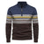 Kvinders Strikket Sweater Retro Mønster Halv Lynlås 7