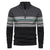 Kvinders Strikket Sweater Retro Mønster Halv Lynlås 8