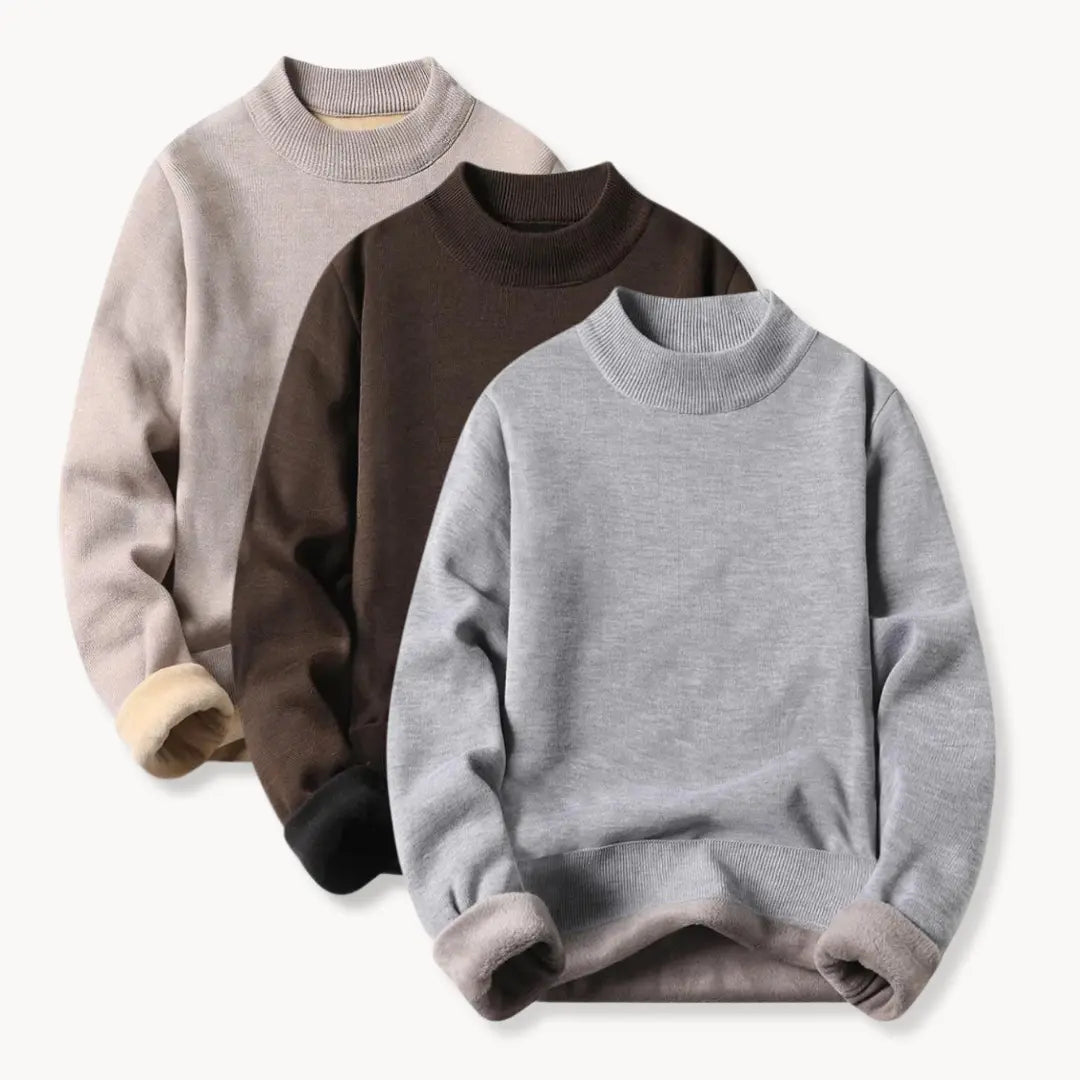 Kvinders Sweater Rund Hals Ribstrik Komfortabel Langærmet 2