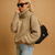 Kvinders Sweater Strikket Klassisk Stil 1