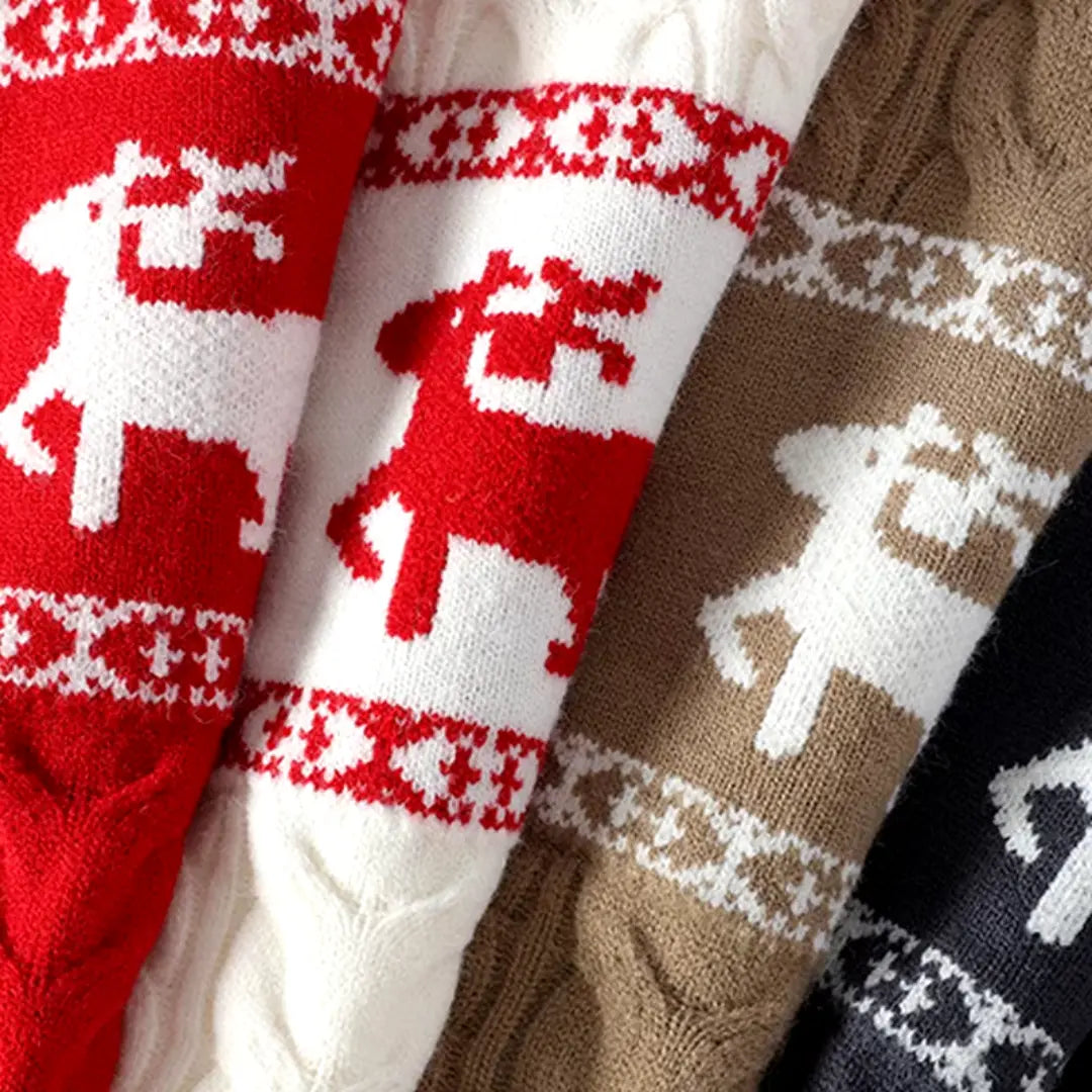 Kvinders Sweater Tidløs Ferietryksøm 3