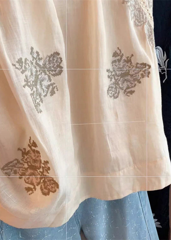 Kvinders Tank Top med O-hals og Print 4