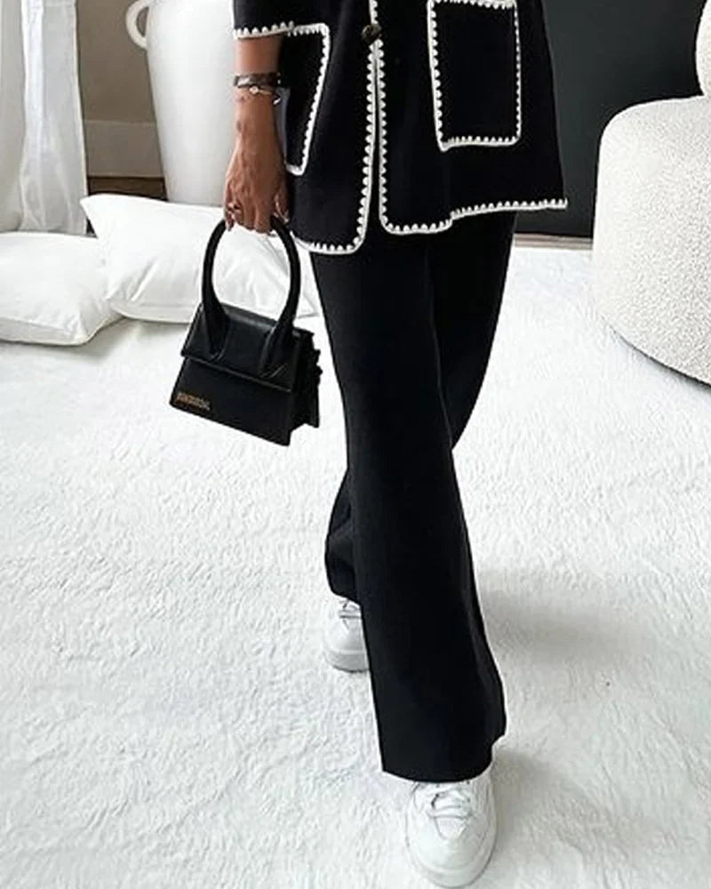 Kvinders To-delt Sæt Chic Moderne Stil 3