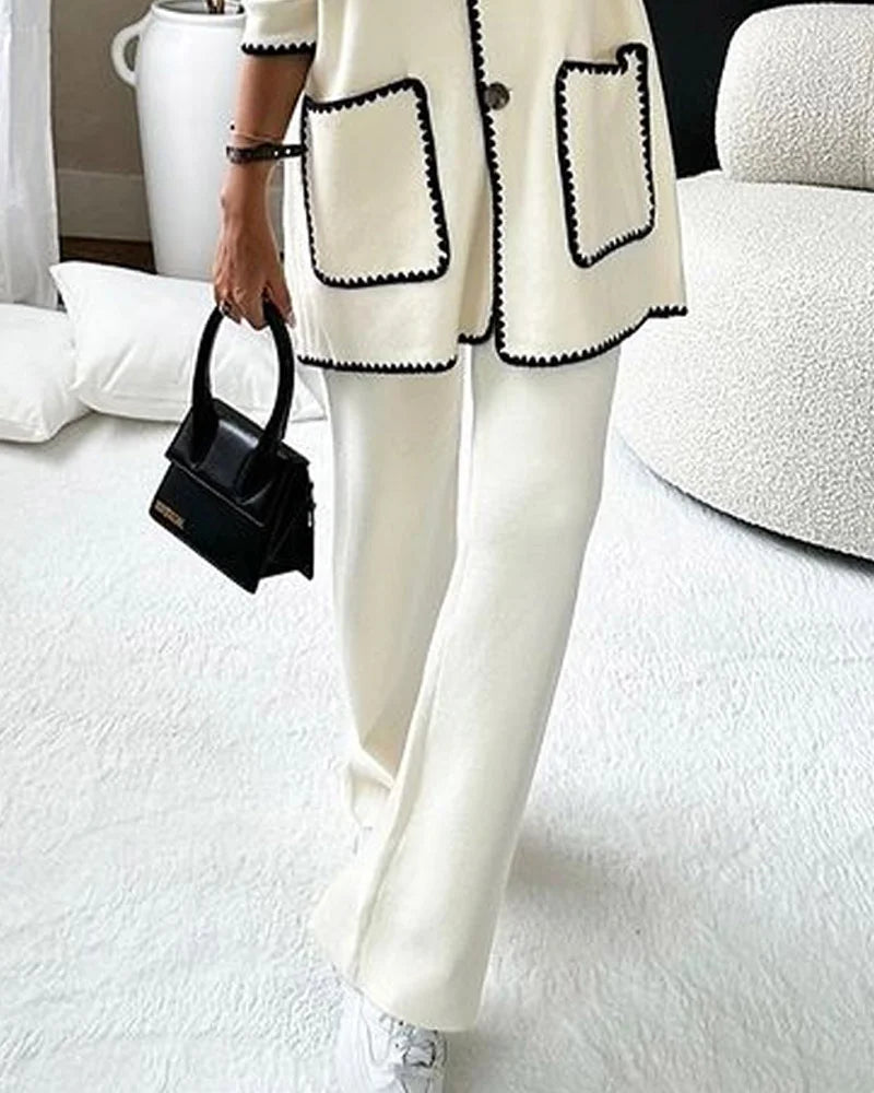 Kvinders To-delt Sæt Chic Moderne Stil 5
