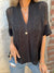 Kvinders Top V-hals Tekstureret Design 4