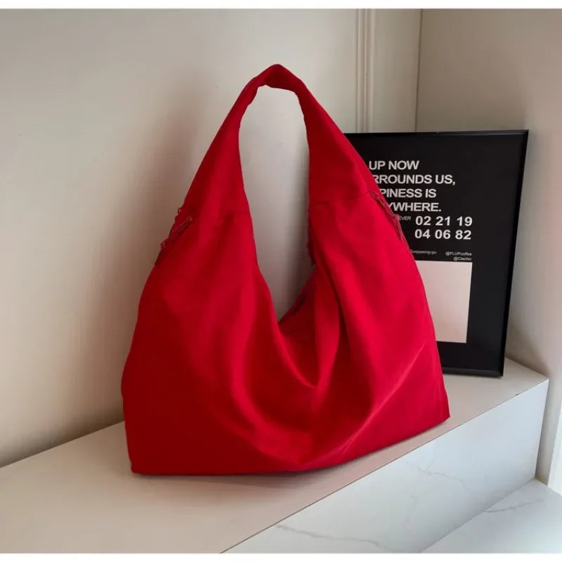 Kvinders Tote Bag Minimalistisk Design Holdbar Letvægtsstof 2