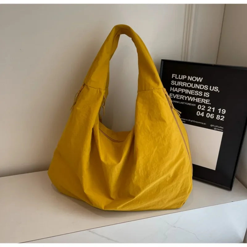 Kvinders Tote Bag Minimalistisk Design Holdbar Letvægtsstof 4
