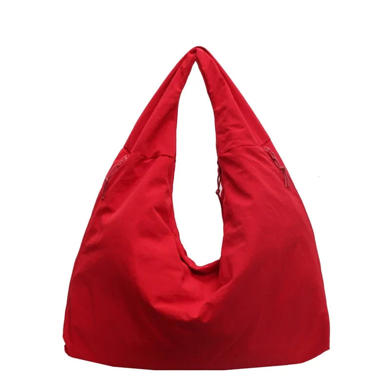 Kvinders Tote Bag Minimalistisk Design Holdbar Letvægtsstof 9