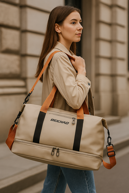 Kvinders Tote Bag Praktisk Design Oxford Stof Med Justerbar Skulderrem 0
