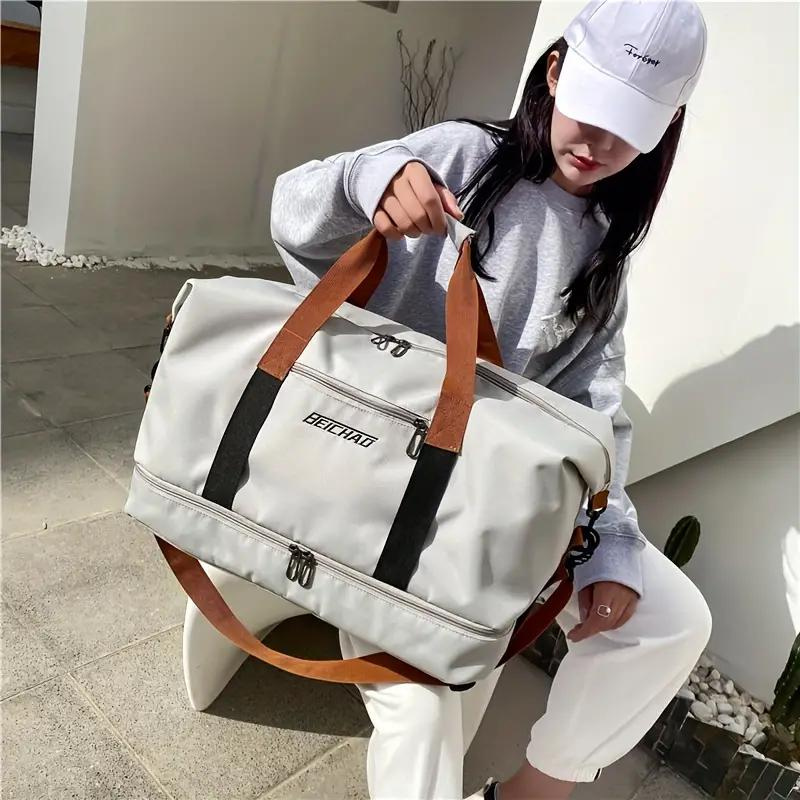 Kvinders Tote Bag Praktisk Design Oxford Stof Med Justerbar Skulderrem 3