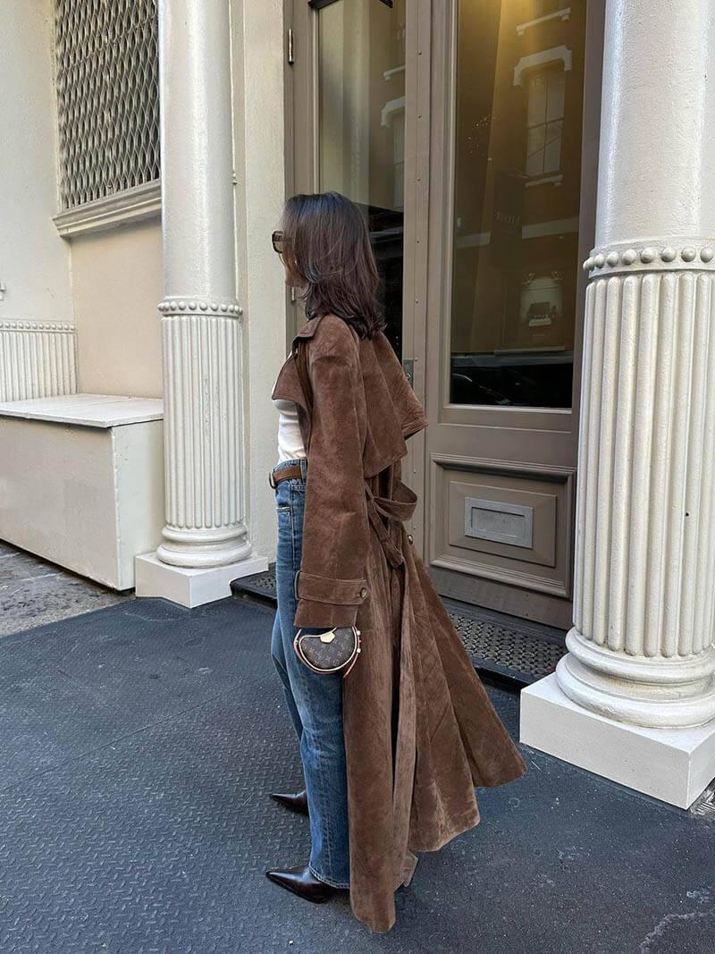 Kvinders Trenchcoat i Skræddersyet Silhuet 2