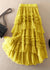 Kvinders Tulle Lagdelt Nederdel med Asymmetrisk Design 6