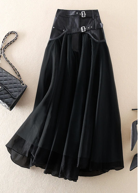 Kvinders Tulle Skørt Patchwork Stil 5