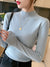 Kvinders Turtleneck Pullover Strikket Materiale 14