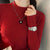 Kvinders Turtleneck Pullover Strikket Materiale 8