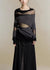Kvinders Turtleneck Strik Sweater med Tulle Patchwork 1