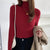 Kvinders Turtleneck Sweater Strikket Cashmere 13