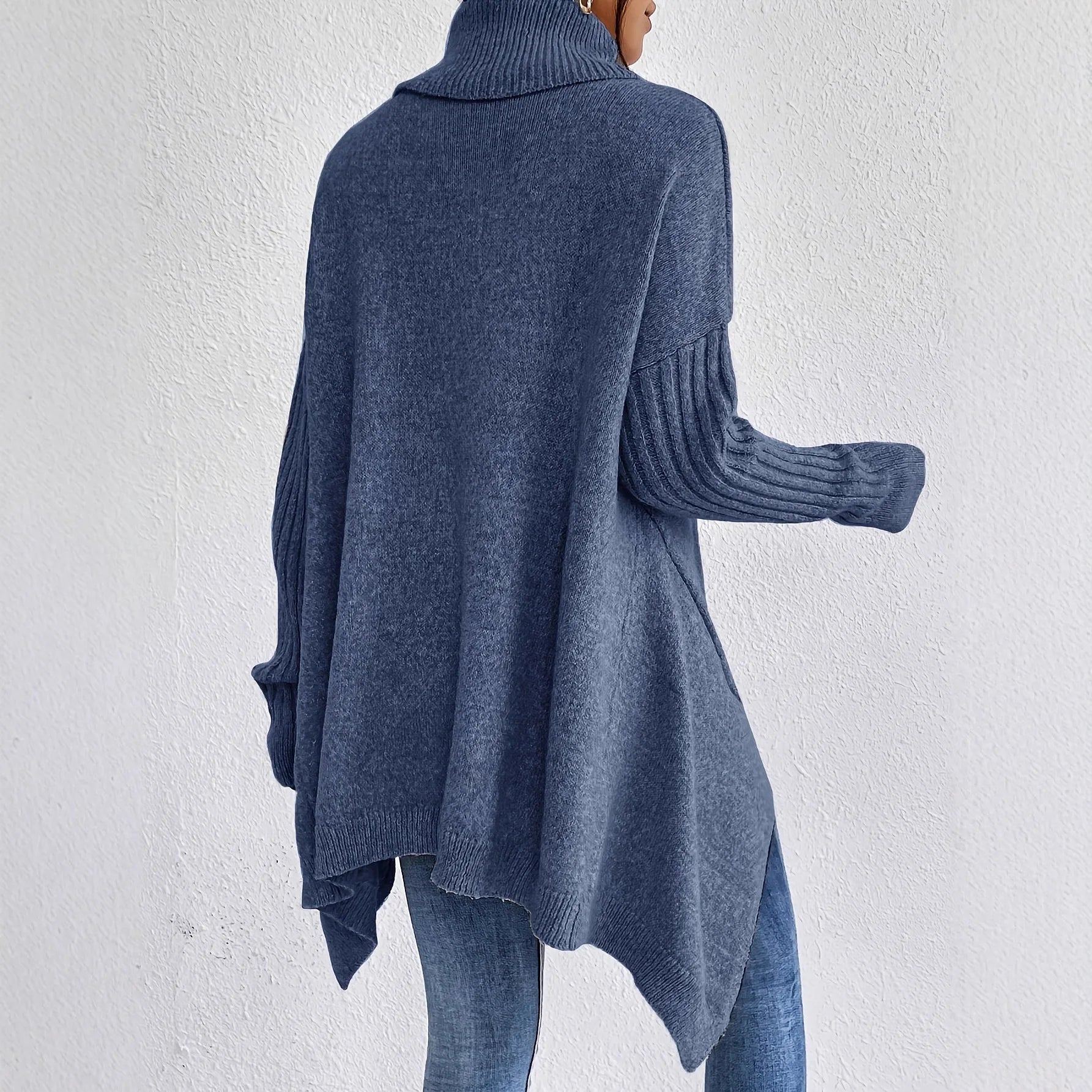 Kvinders Vinter Rullekrave Sweater 2