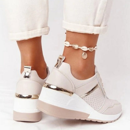 Kvinders Wedge Sneakers Komfortabel Stil 5
