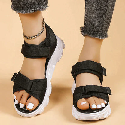 Kvinders Sandaler Elegant Komfort Syntetisk Materiale-2