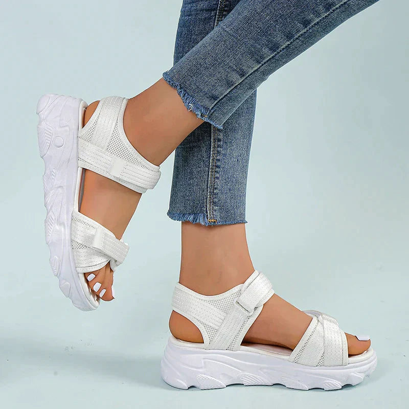 Kvinders Sandaler Elegant Komfort Syntetisk Materiale-5