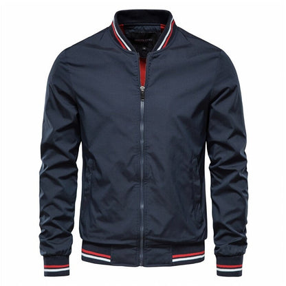 Variant image for Herre Bomber Jakke Sort Stilfuld Polyester-8