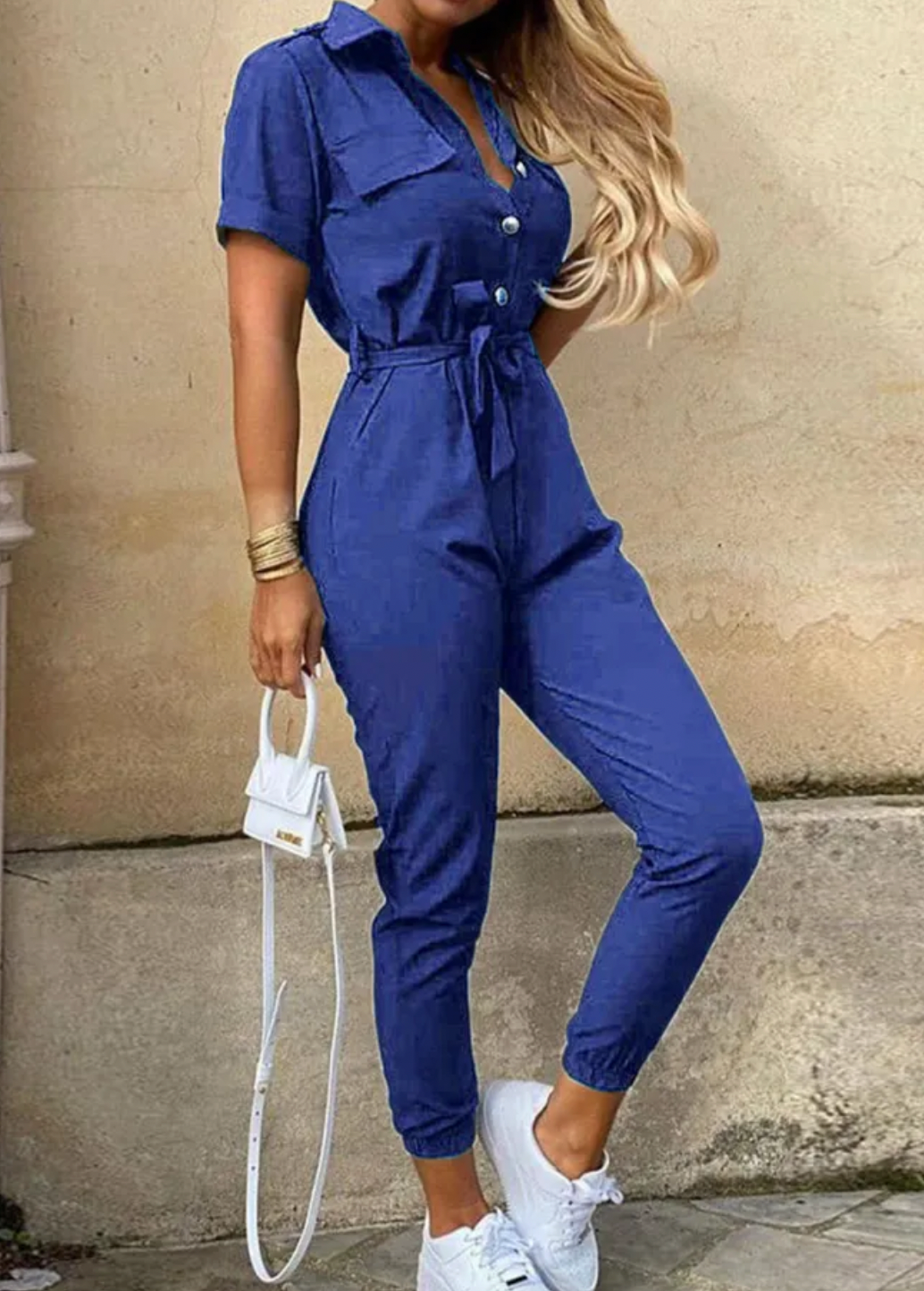 Variant image for Kvinders Jumpsuit Elegant Design Komfortabelt Stof-49