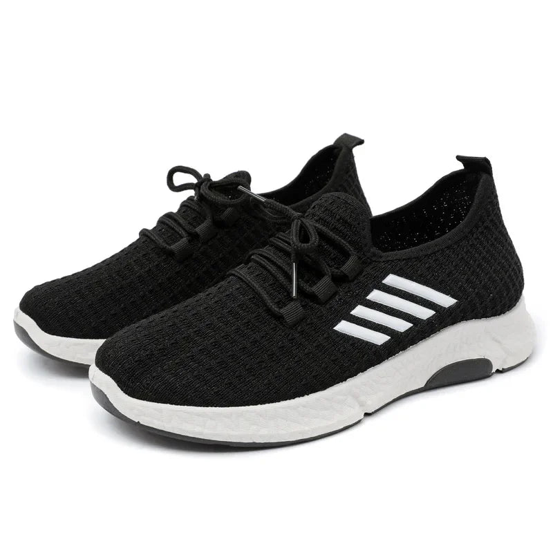 Løbesko Dame Letvægts Mesh Sporty Træningssko 5