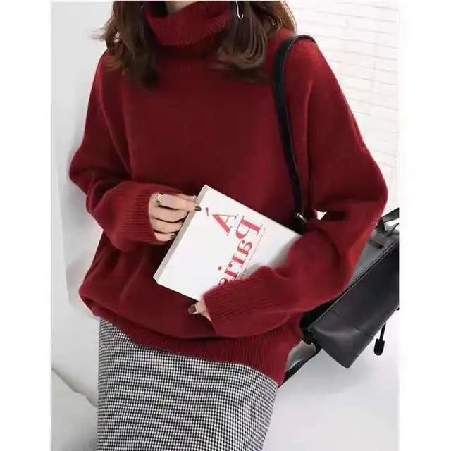 Løs Kashmir Sweater til Kvinder 5