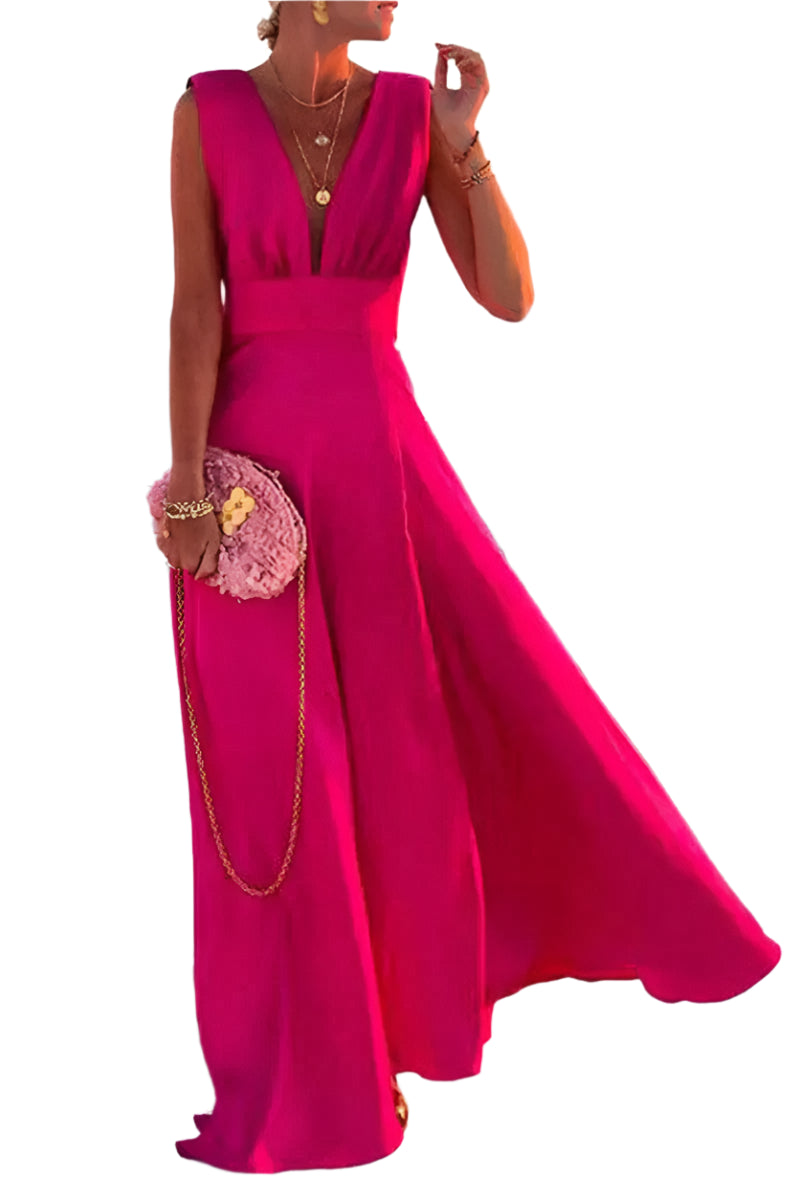 Kvinders Sommerkjole Flatterende Snit Førsteklasses Stof-1