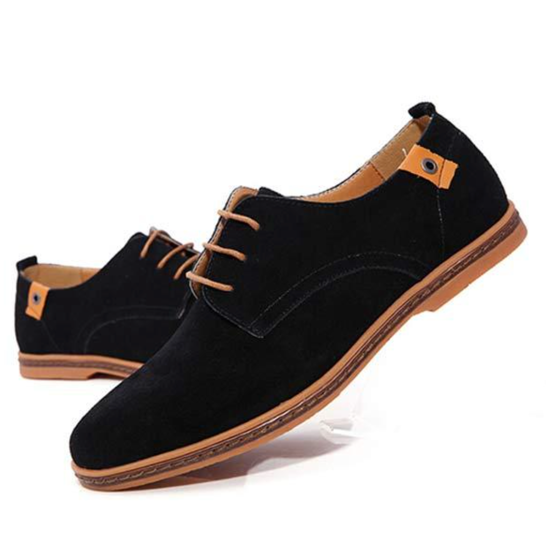 Herresko Suede Elegant Design Komfortable Støvler til Mænd-3