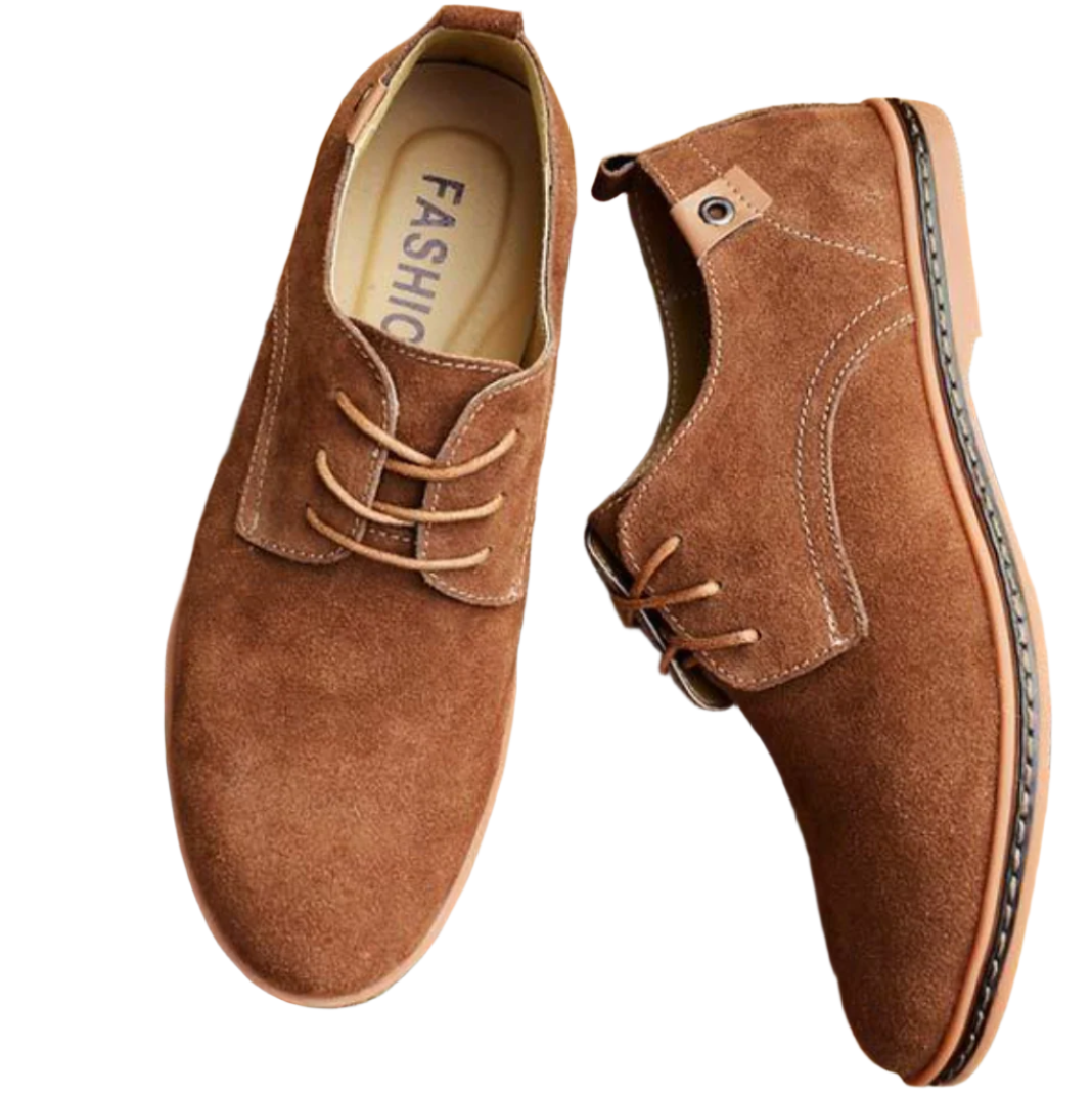 Herresko Suede Elegant Design Komfortable Støvler til Mænd-1