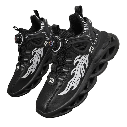 Mænd Sneakers Med Innovativ Snøreteknologi Sporty Design 0