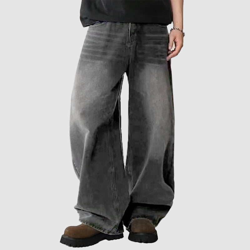 Mænds Baggy Jeans med Bred Benform 1