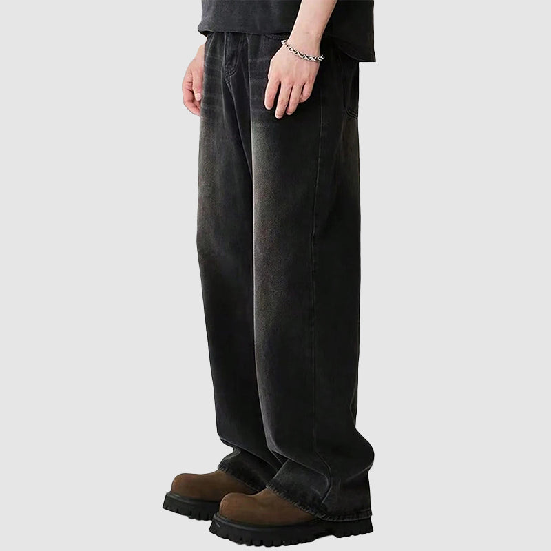 Mænds Baggy Jeans med Bred Benform 5