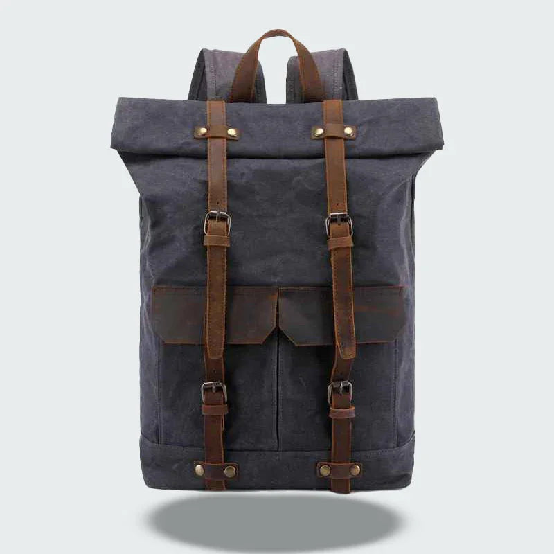 Mænds Campingrygsæk Vandtæt Vintage Stil 2