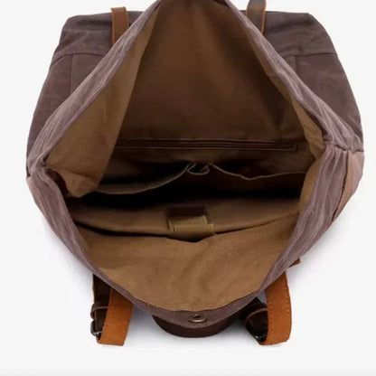 Mænds Campingrygsæk Vandtæt Vintage Stil 7