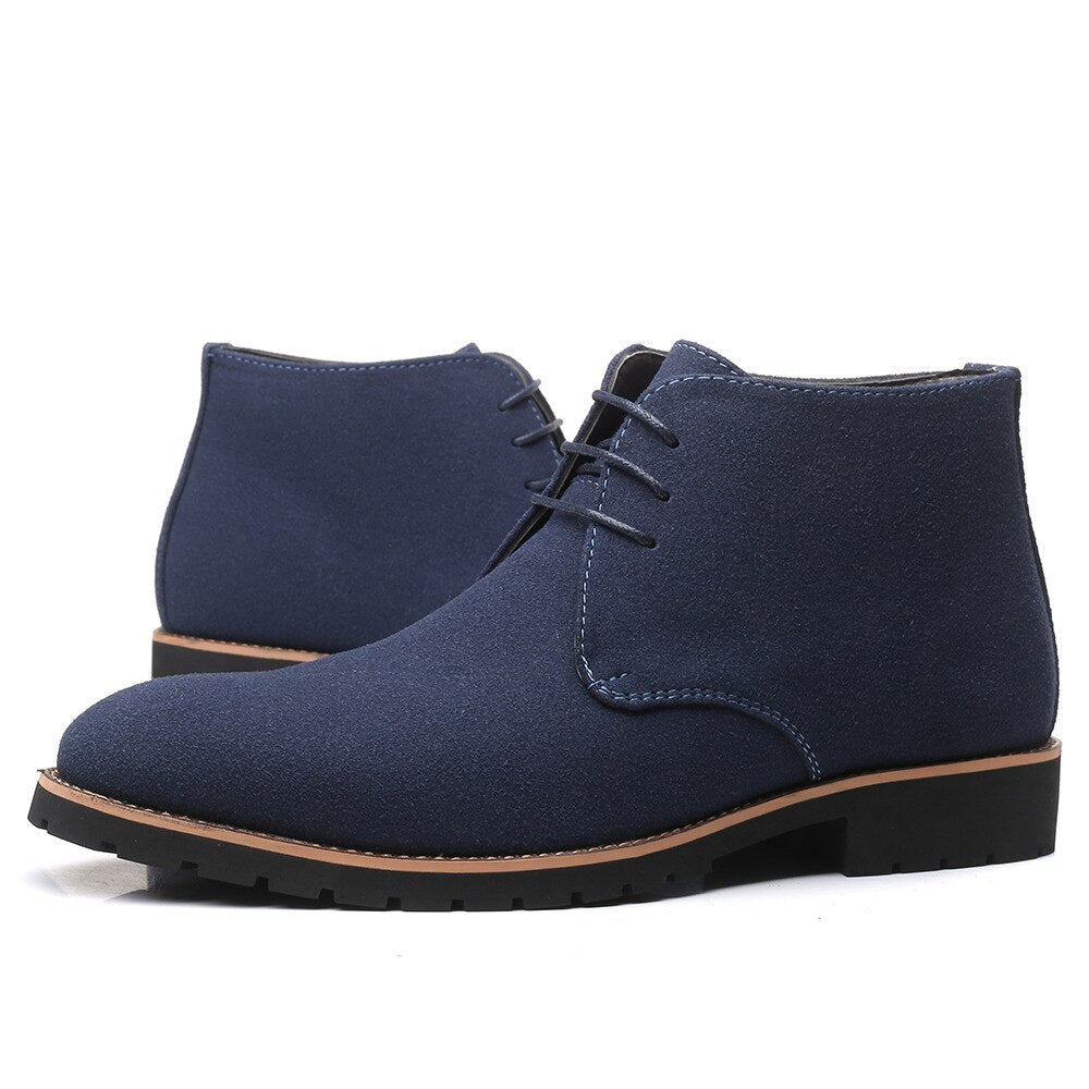 Mænds Casual Ankelsnørestøvler Moderne Stil 1