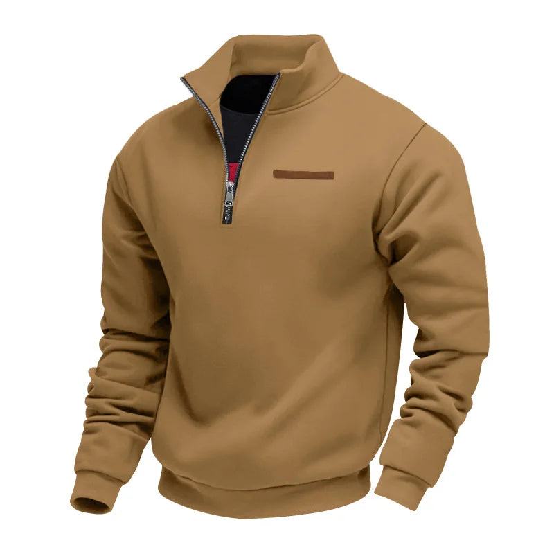 Mænds Casual Fleece Sweatshirt Moderne Design 1
