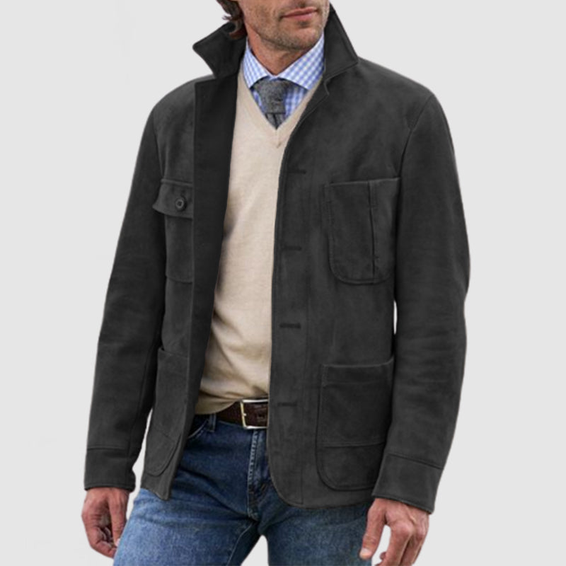 Mænds Casual Jakke Retro Stil 4
