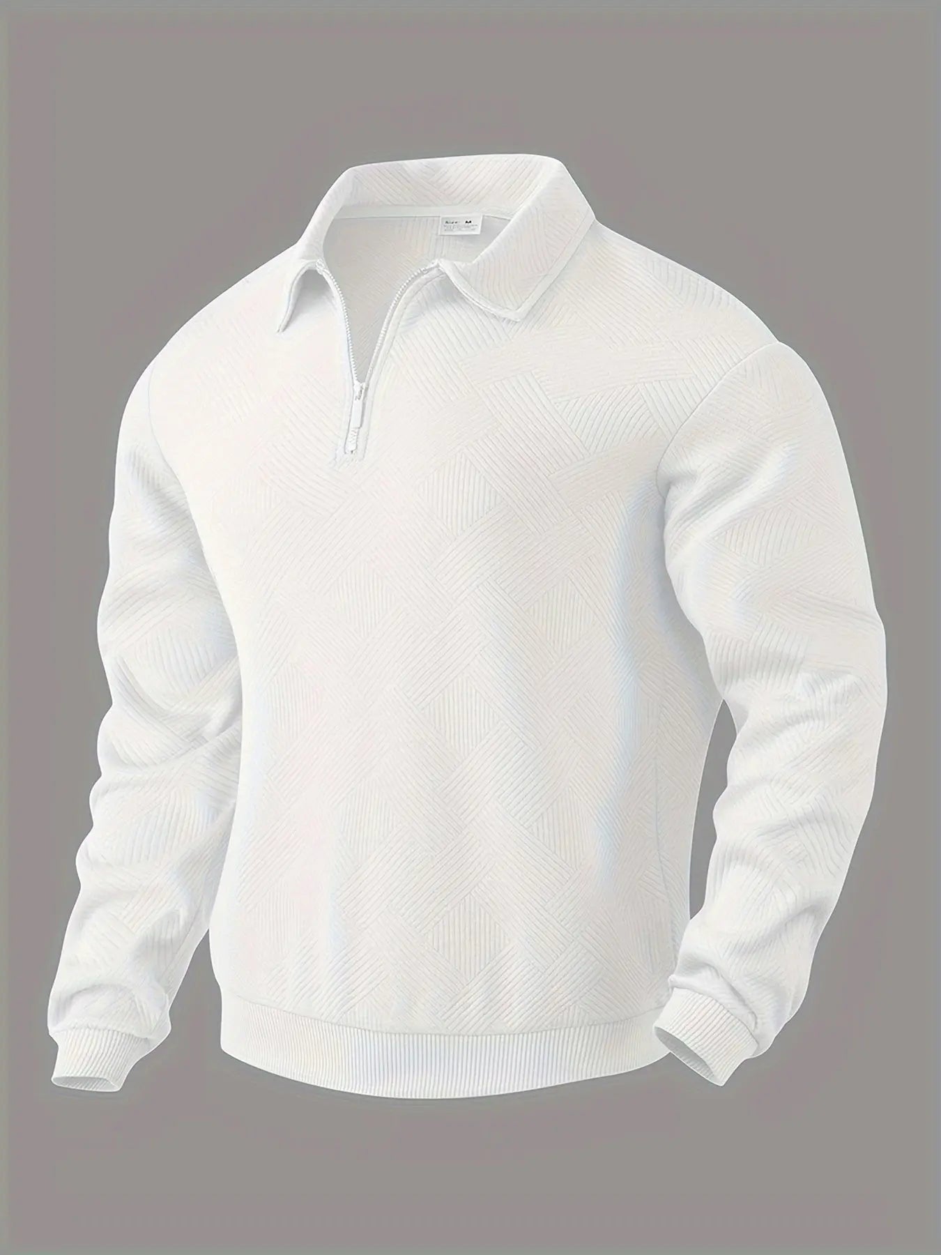 Mænds Casual Shirt Med Rund Hals 10